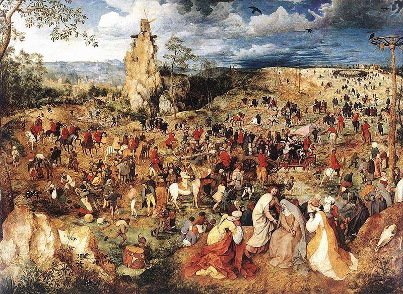 Pieter Bruegel the Elder Christ Carrying the Cross oil painting picture